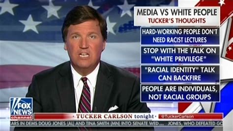 Tucker Carlson Blames Articles About White Privilege For People