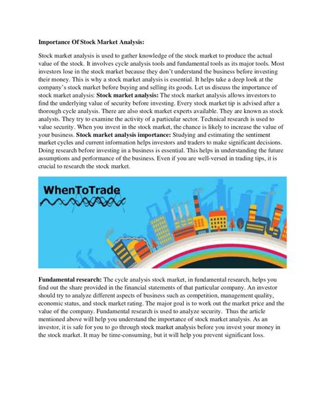 Know about Cycle Analysis Stock Market .pdf | Free Download