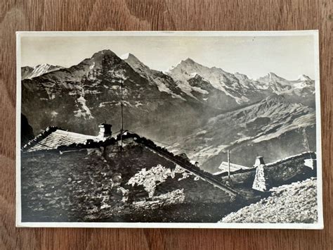 Faulhorn Eiger M Nch Und Jungfrau Echt Gelaufen Kaufen Auf