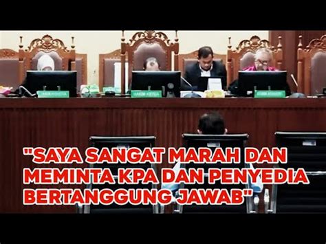 Johnny G Plate Mengaku Sangat Marah Dalam Nota Pembelaan Youtube