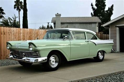 1957 Ford Custom Tudor Sedan Ford Classic Cars Ford Fairlane