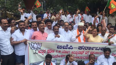 Karnataka Cong Prez Calls Adityanath Disgrace To Indian Politics Bjp