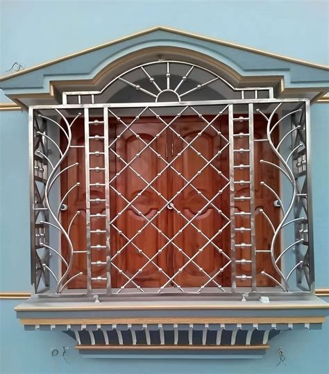 Geometric Patterns Stainless Steel Window Grills For Home At Rs 7000