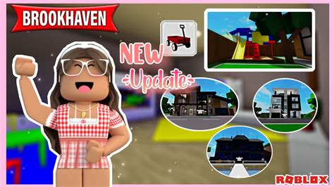 New Brookhaven Update Brookhaven Rp Roblox Youtube