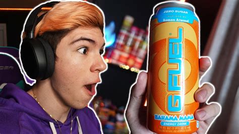 Bahama Mama Can Roman Atwood Gfuel Unboxing Taste Test Youtube