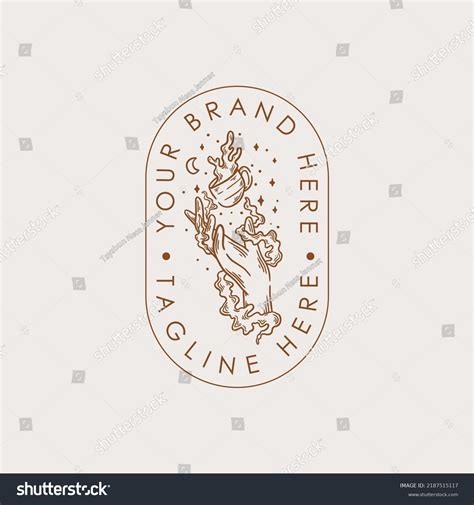 Vintage Aesthetic Vector Logo Design Stock Vector (Royalty Free ...