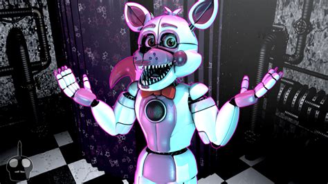 Fnaf C4d Funtime Foxy Again By Tinar25 On Deviantart