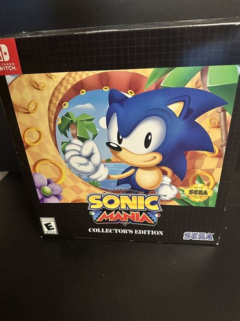 Sonic Mania: Collector's Edition (Nintendo Switch, 2017) - No Game ...
