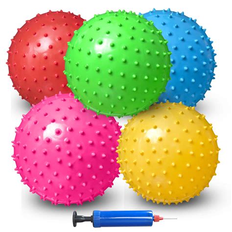 Buy Soft Bouncy Balls 9 Inch Sensory Balls Toy And Spiky Massage