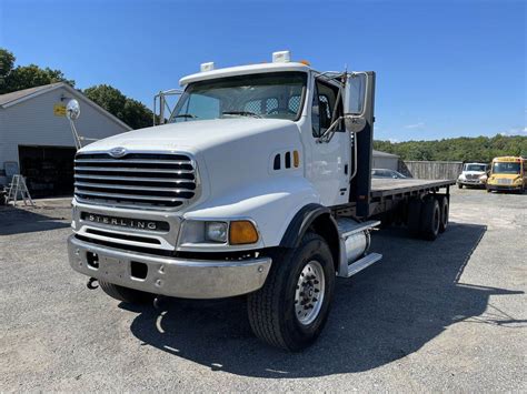 2007 Sterling LT9500 Flatbed Dump Truck 24ft Flatbed Tandem Axle