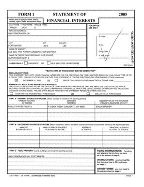 Fillable Online Form Statement Of Please Print Or Type Your Name