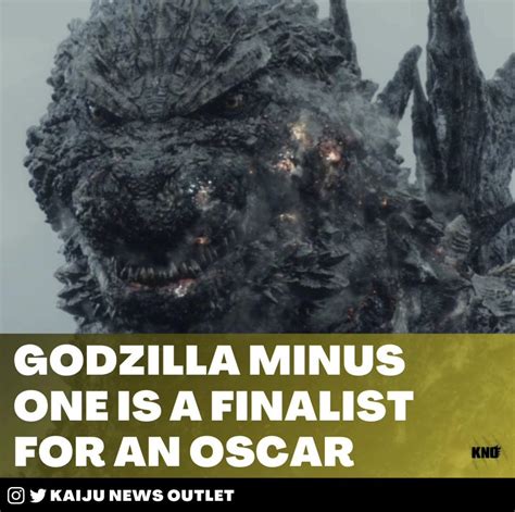 Godzilla Minus One is a finalist for best visual effects at the 96th ...