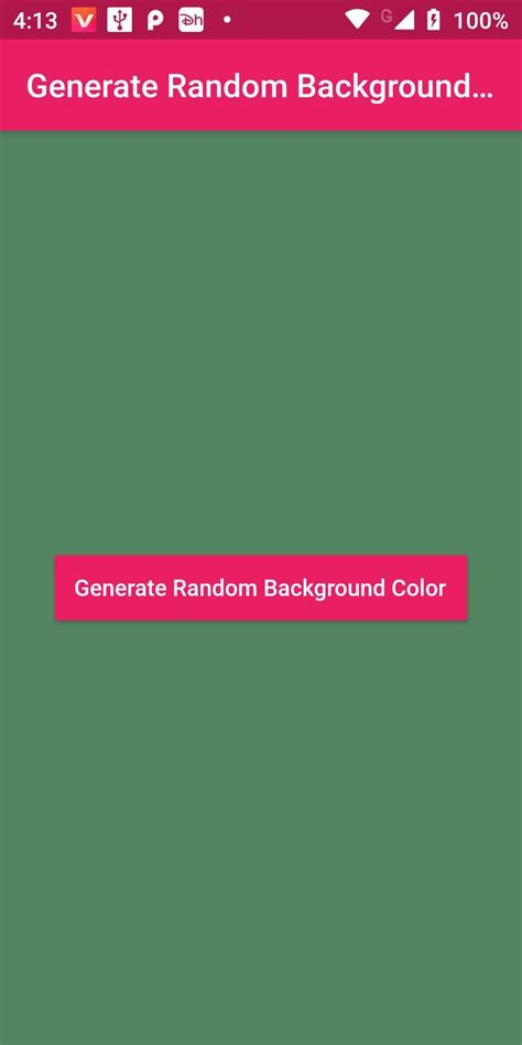 Generate Random Background Color In Flutter Android App | Colorful ...