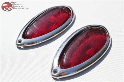 Ford Hot Rat Street Rod Custom Car Truck Tear Drop Tail Light Lamp