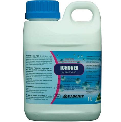 Ichonex 1 Litre (Aquasonic) – Aquarium Fish Paradise – Adelaide SA