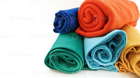 assorted colors of cotton fabric rolls for t-shirts 20481261 Stock ...