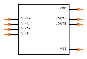 MCP6022 Op Amps Circuit Pinout And Datasheet