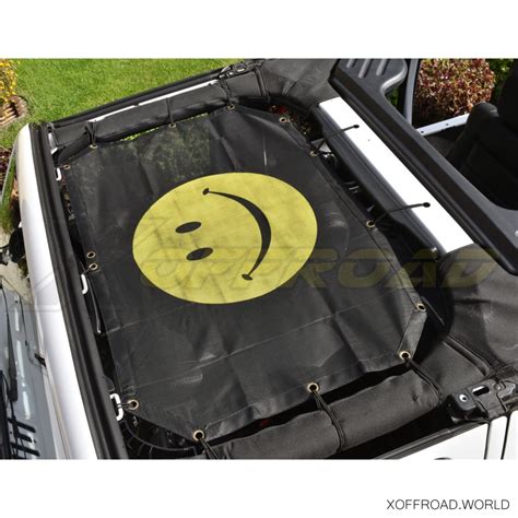 Bikini Top Čierna Úsmev 2 Dvere Jeep Wrangler JK XOST014 X Offroad