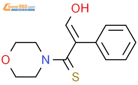 84300 54 9 Morpholine 4 3 hydroxy 2 phenyl 1 thioxo 2 propenyl 化学式