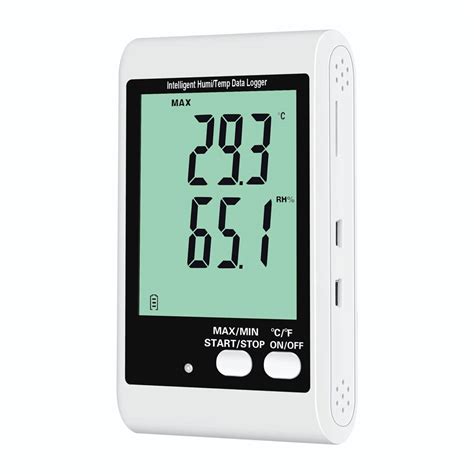 Datalogger De Humedad Y Temperatura Con Alarma Sonora Yowexa Dwl