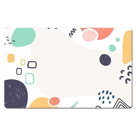 Cute Abstract Desk Mat, Large Desk Pad, Big Gaming Mousepad 10x16 12x18 ...