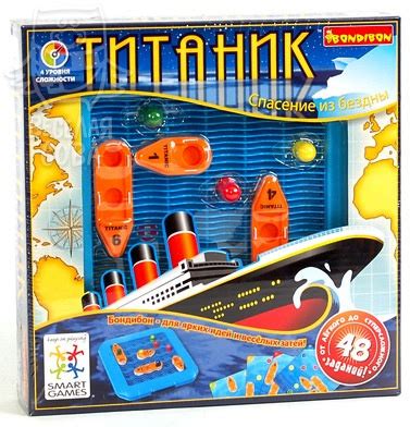 Логическая настольная игра Титаник Bondibon - купить в Москве ...