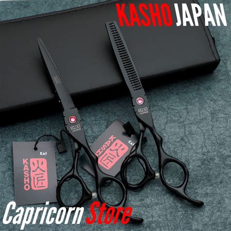 Jual Gunting Rambut Kasho Japan Hitam Profesional Hair Scissors