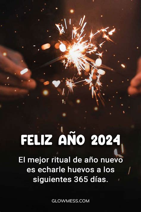 Feliz Año Nuevo 2024 Imágenes frases y mensajes de Fin de Año