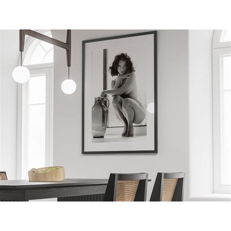 Diane Webber Nude Wall Art Black And White Print Vintage P Inspire