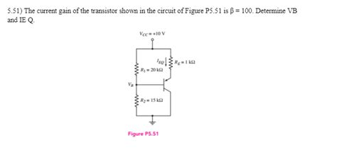 Solved 5 21 Consider The Circuits In Figure P5 21 For Each Chegg