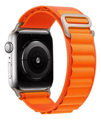 Pulsera Circular Para Reloj Apple Ultra Alpine Mountaineer De Nailon