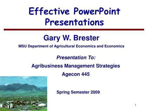 PPT - Effective PowerPoint Presentations PowerPoint Presentation, free ... 
