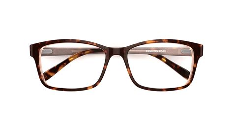 Country Road Women S Glasses Cr 33 Tortoiseshell Rectangle Plastic Acetate Frame 299