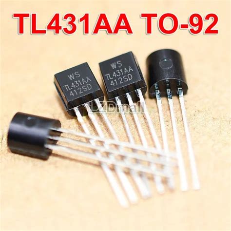 50pcs TL431AA TO92 WS TL 431 AA TO 92 Adjustable Precision Shunt