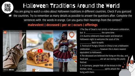 10 Unusual Halloween Traditions around the World