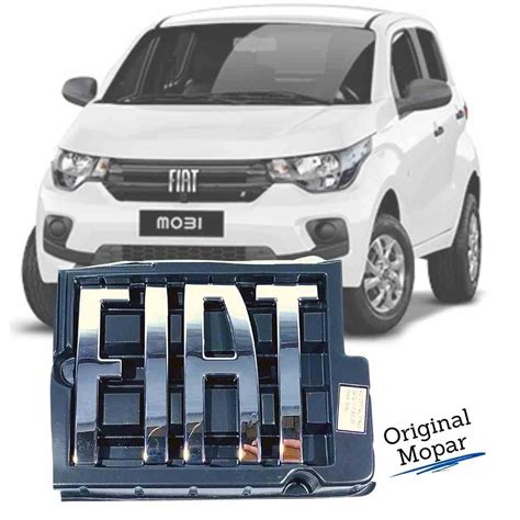 Emblema Ou Sigla Da Grade Dianteira Do Fiat Mobi Argo Cronos De 2020