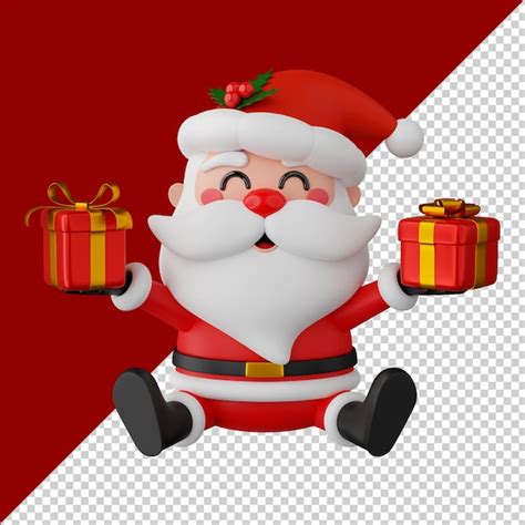 Premium Psd Santa Claus Isolated D Render