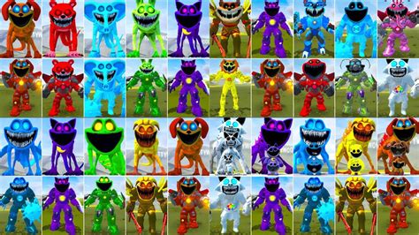 EVOLUTION OF NEW ALL MECHA TITAN SMILING CRITTERS POPPY PLAYTIME