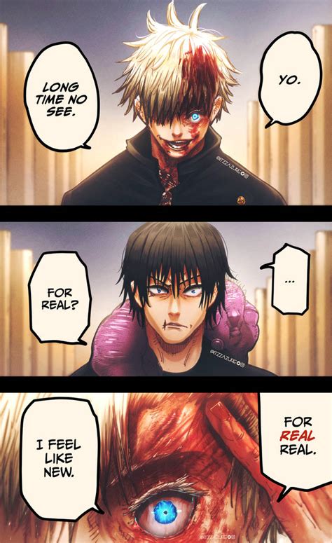 Gojo vs Toji Coloring by itzzazure on DeviantArt