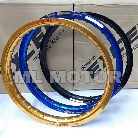 Takasago Excel Japan Alloy Rim 160x17 160x18 Gold Black Blue 100