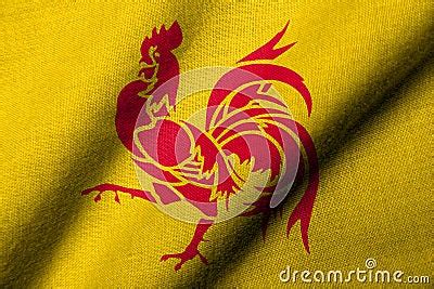 3D Flag Of Wallonia Waving Stock Photo | CartoonDealer.com #269780202