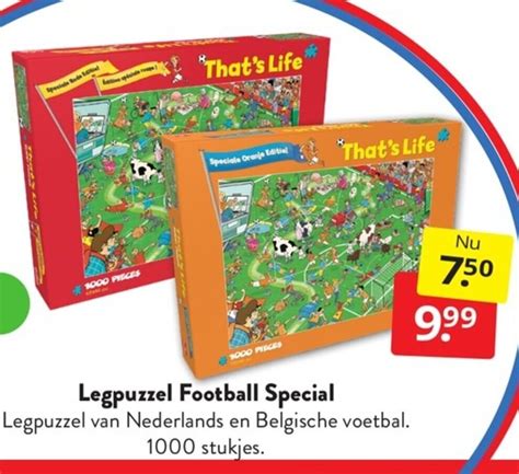 Legpuzzel Football Special Aanbieding Bij Boekenvoordeel