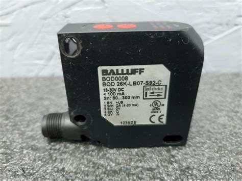 Balluff Bod K Lb S C Bod Laser Photoelectric Sensor Ebay