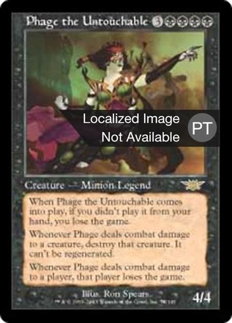 Phage The Untouchable · Legions Lgn 78 · Scryfall Magic The