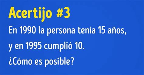 Estos Son Los Acertijos Que S Lo Las Personas M S Astutas Podr N Resolver