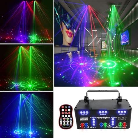 Keobin Dj Laser Lights For Party Professional 3d Animation Rgb Laser Show Projector