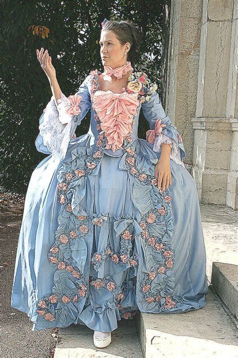 Rococo Dress For Women Madame De Pompadour Robe Du Me Si Cle Robe