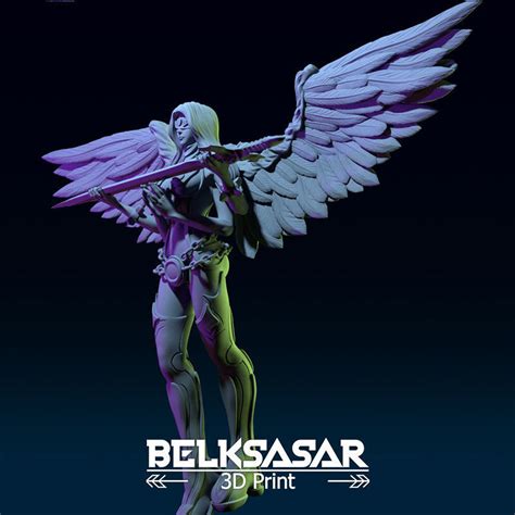 Chosen Angel Normal And Nude D Model D Printable CGTrader