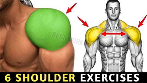 Big Shoulder Exercises Fastest Best Workout Youtube