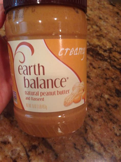 Earth Balance Peanut Butter And Flaxseed Creamy Calories Nutrition